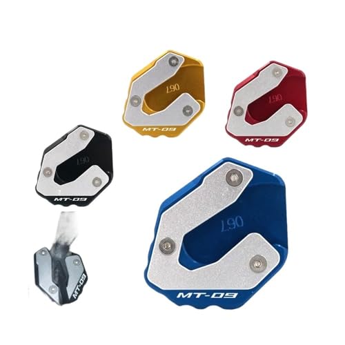 Plaque de support moto MT09 pour stationner sereinement sur herbe et bitume chaud - 2
