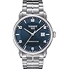Tissot mens Luxury Stainless Steel Dress Watch Grey T0864071104700