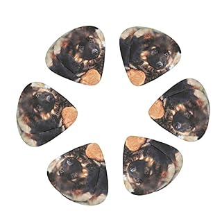 Médiators en celluloïd coloré en forme de chien – 3 épaisseurs différentes – Pour les amateurs de musique – Pour guitare électrique et acoustique – 0,46 mm, 0,71 mm, 0,96 mm - Les Beatles, Paul McCartney, John Lennon, RIngo Starr, George Harrison Médiators en celluloïd coloré en forme de chien - 3 épaisseurs différentes - Pour les amateurs de musique - Pour guitare électrique et acoustique - 0,46 mm, 0,71 mm, 0,96 mm – Image 2