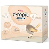 Buona D-Topic Pannolini Taglia 4, 8-18kg - con Tecnologia pH Comfort - Confezione vendita: 20 pz Dermatologicamente testato, Cotone Naturale, Materiali Traspiranti Delicati sulla Pelle dei Bambini