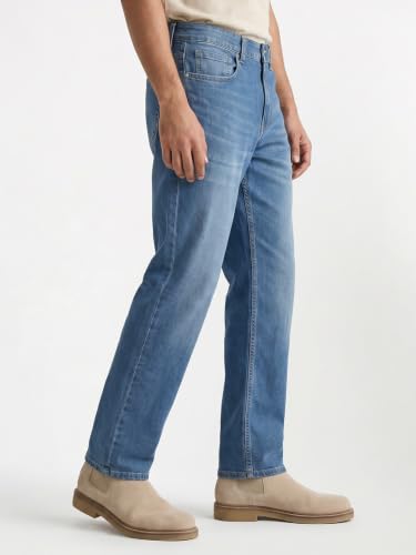 Image of Spykar Men's Chico Relaxed Fit Mid Rise Casual Jeans