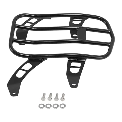 Porte-bagages moto solo arrière pour Scout Bobber Twenty Sixty 2018-2024 noir mat acier