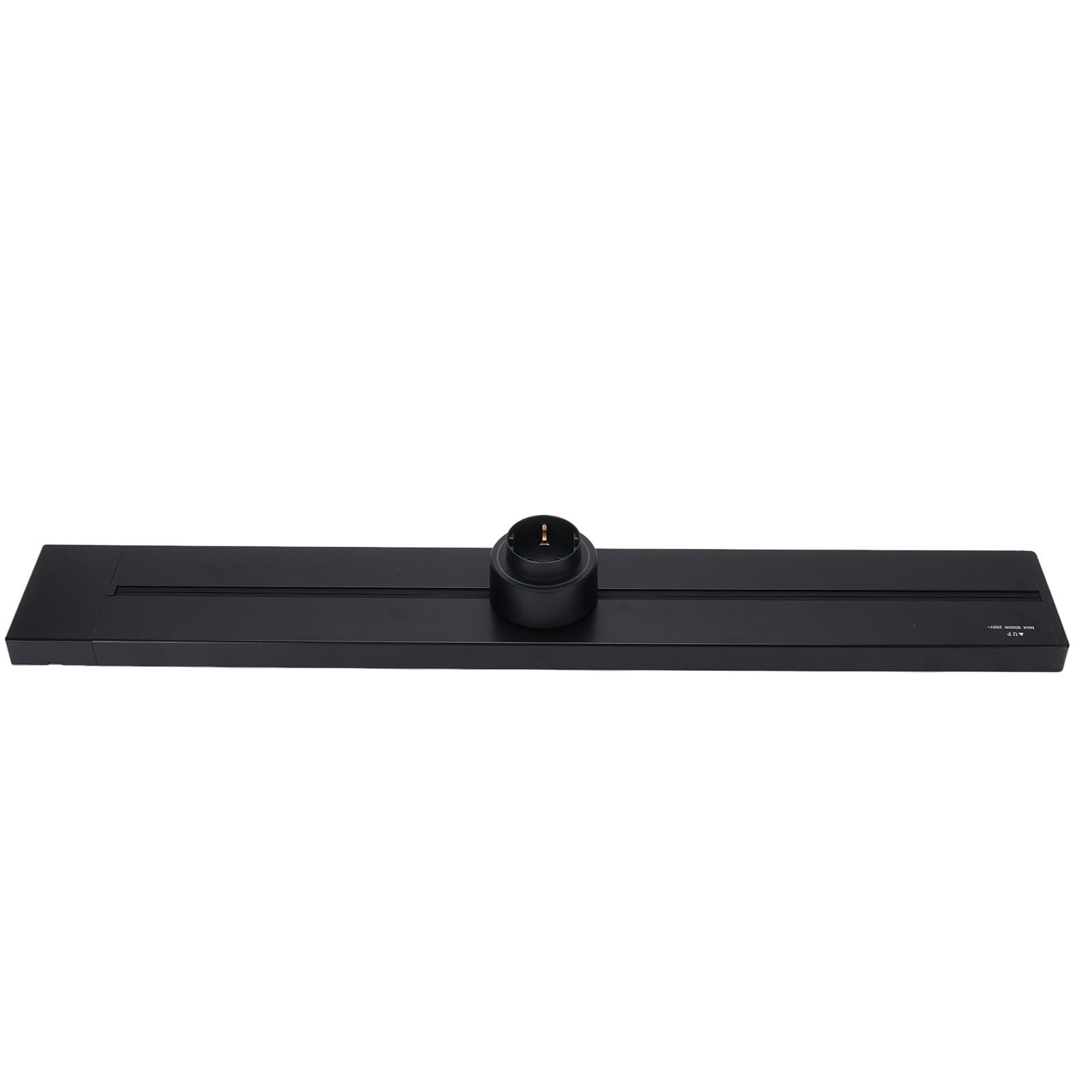 FTVOGUE Regleta de Enchufes de Pared con Riel de 600 Mm, 32 A, 8000 W, Deslizante, con Protección IP20 contra el Agua e Indicador LED para Cocina, Sala de (Adaptadores de Enchufe 3xEU AC250V 16A)
