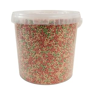 Walters Variety Pellets (10L Tub) | Pond Food for Goldfish, Koi and all Cold Water Pond Fish | Nutritional Floating Fish Food Pellets in Stay Fresh EasyTubs and Refill Bags