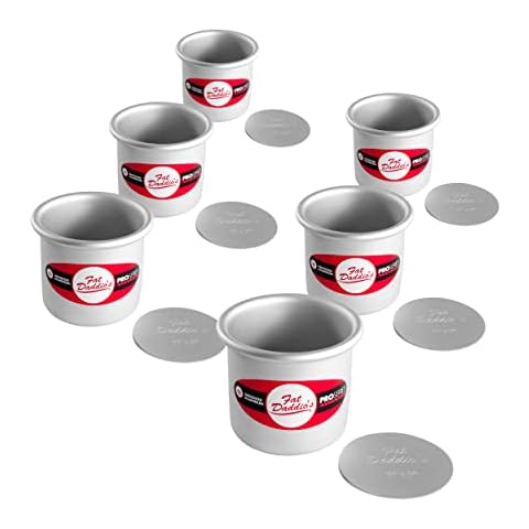 Fat Daddio's 6-Piece Cheesecake Pans Cover
