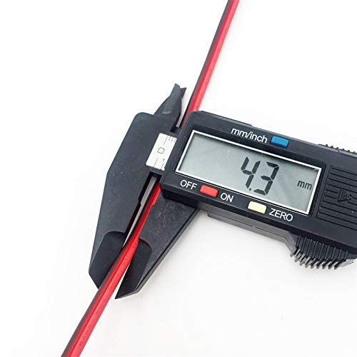 Cable eléctrico de cobre de 18 AWG bicolor de dos pines flexible 7