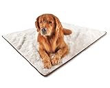 PupProtector Waterproof Throw Blanket for Dogs and Cats, Pet Blanket Cover for Couches, Sofas, Beds, Car Seats, Furniture, Calming Soft Faux Fur, Short White, Original (60" L x 50" W)