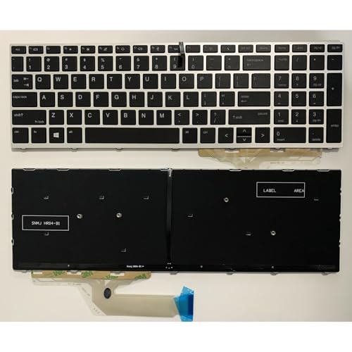HP Probook 470 G5 650 G4 450 455 HSN-Q07C m[gp\Rp US FR SP RU CAEgL[{[h(Silver Backlight US)