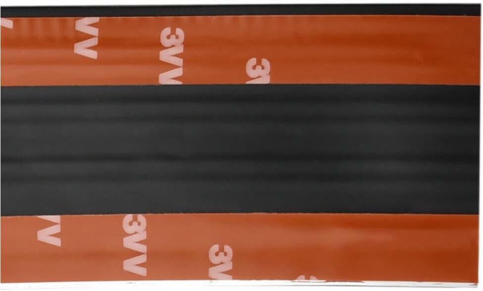 Black & Chrome Body Belt Exterior Side Molding Protector Roll Fits Truck Pick up (Chrome/Black)