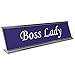Boss Lady - Funny Desk Plate Gag Gift For Boss