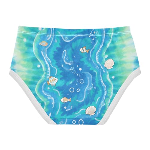 GuoChe Sport Panties Stretchy Triangle Panties Organic Underpants for Toddler in Sizes 2T,3T, 4T, 5T, 6Y and 8Y2