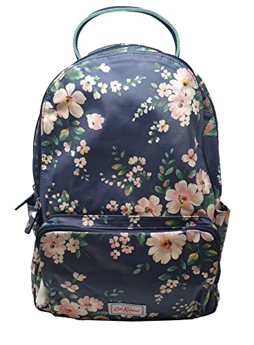 Cath Kidston Spitalfields - Mochila de bolsillo en hule azul marino, azul, talla única Cover