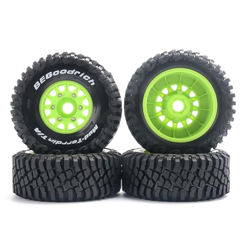 Roues et pneus de camion 1/8 hexagone 12mm 14mm 17mm polyvalents