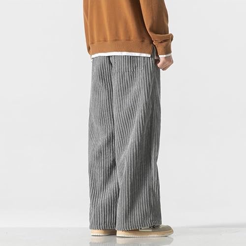 Pantalón Casual Elástico para Hombre Talle XX-Large Gris miniatura 3
