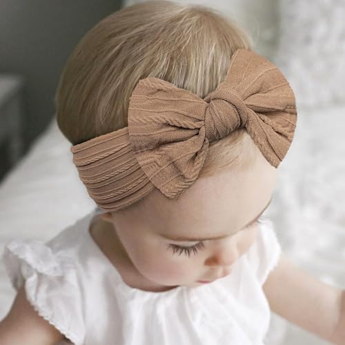 CÉLLOT Super Stretchy Soft Knot Headbands - Best Headband for Baby Girl (Newborn to Toddler) Image 5