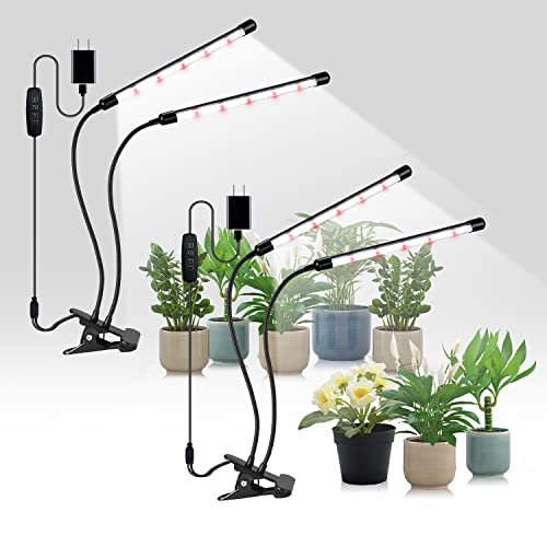 bseah Plant Grow Light for Indoor Plants 2 Pack, Full Spectrum Indoor Grow Light, Auto ON & Off Timer 3/9/12H bseah Plant Grow Light for Indoor Plants 2 Pack, Full Spectrum Indoor Grow Light, Auto ON & Off Timer 3/9/12H