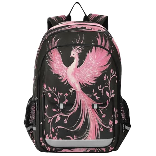 Sac à dos ordinateur portable enfants Phoenix Rose de la classe aux sorties