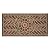 Mohawk Home Entryway Door Mat 2' x 4' All Weather Doormat Outdoor Non Slip Recycled Rubber, Ornamental Brick Brown