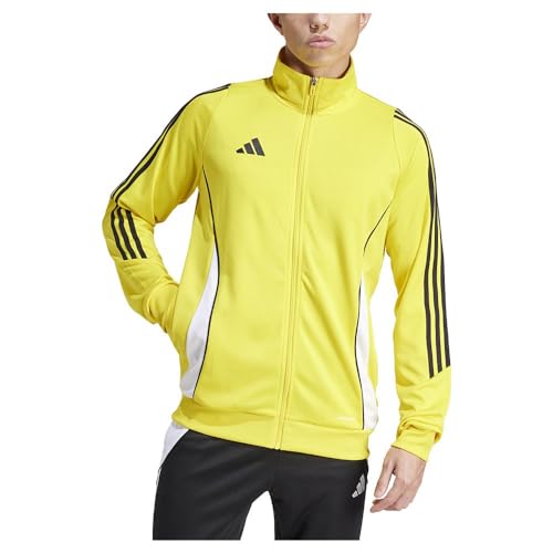 Team giallo / bianco adidas Tiro24 Tracksuit Jacket Training M