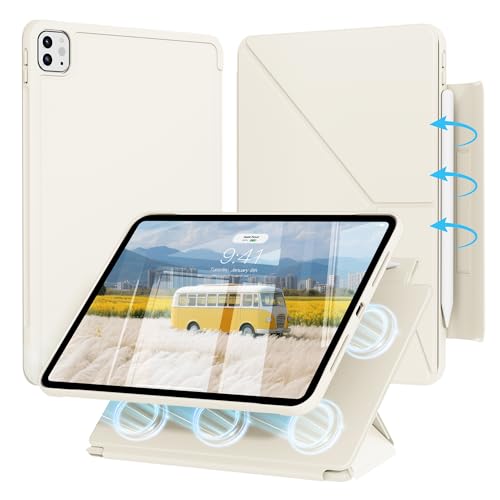 Étui iPad Pro 11 pour éviter les chutes du stylet avec dos amovible