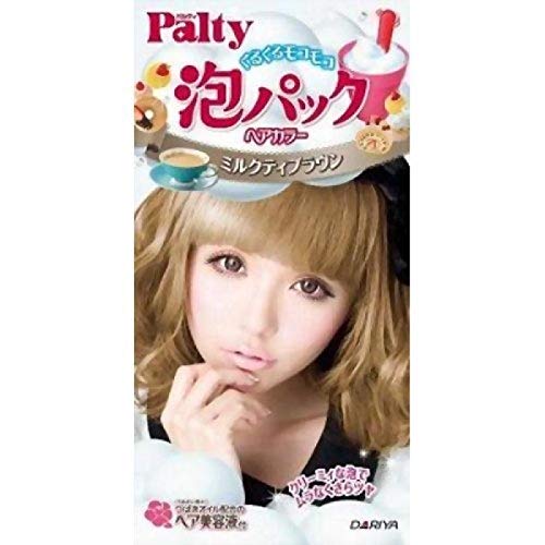 DARIYA Palty Bubble Pack Hair Color, Milk Tea Brown