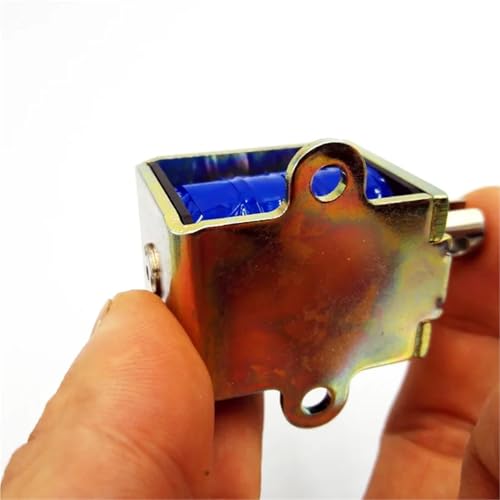 Électroaimant de commande industrielle 12V traction 10mm pour robotique - 5