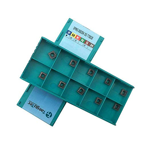 10pcs SPMG060204DG TT9030 carbide inserts turning tools CNC lathe turning inserts