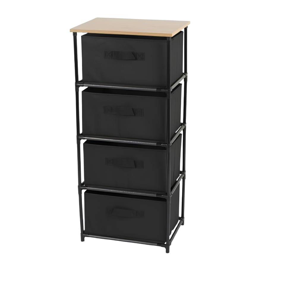 Étagères avec 4 tiroirs 39,2X29,7XH89CM Le Kube Urban Living meuble