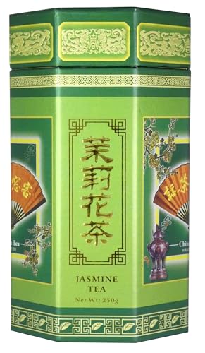 250g Jasmine Green Tea Loose Leaf in Caddy