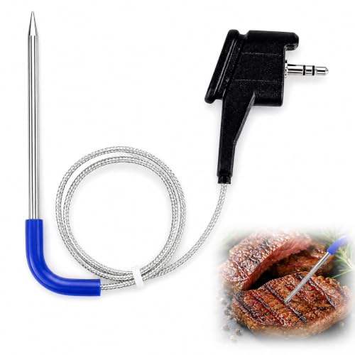 Termómetro de carne dual para horno compatible con freidora de aire Ninja DZ550 Foodi