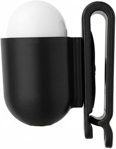 Miniatura 3 de HoldMyGear - Funda de transporte con clip y clip para cinturón, compatible con AirPods Pro 1 y 2 (airpods no incluidos)