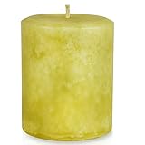 Bayberry Christmas Holiday Pillar Candle – Handmade – Hand-poured – Decorative – Strong Scent