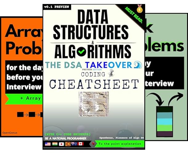 Data Structures and Algorithms: Coding Cheatsheet: The DSA Takeover ...