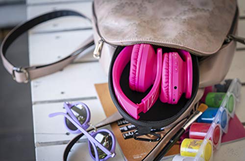 Powerlocus Kids Headphones Over-Ear, Bluetooth Wireless Headphones For Kids,With Microphone, Safe 85Db Volume Limited, Foldable With Carry Case, Audio Cable, Micro Sd Mode For Online Classes,Pc,Phones #TOP5