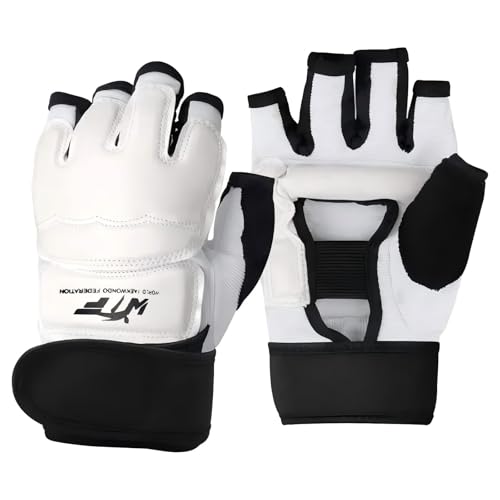 MMA Handschuhe für Kampfkunsttraining, Karate Taekwondo Sparring für Kinder & Erwachsene (XS)