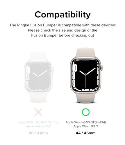 Ringke Fusion Bumper for Apple Watch Series 9/8 / 7 45mm - Image 2