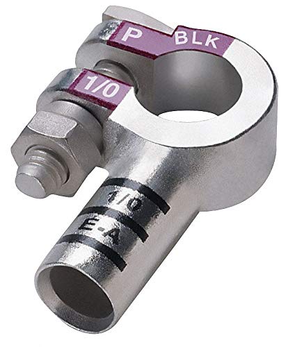 Left Elbow Battery Terminal,2/0 ga,PK5