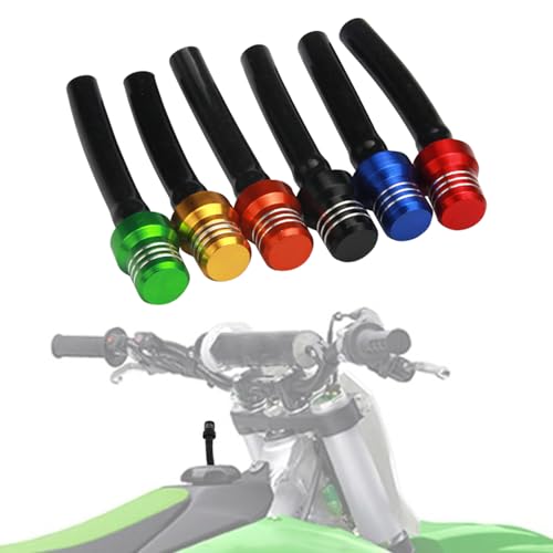 Image of Dirt Bike Gas Cap Vent Hose 6PCS Fuel Tank Breather CNC for KLX 110 SSR 110 TTR110 CRF110 TAO TAO 110 KLX 140 YZ85 CRF50 TTR50 YZ450 Dirt Pit Bike ATV Six Color