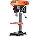 VEVOR 8 in Benchtop Drill Press, 2.5A Induction Motor, Tabletop Drilling Machine with 750/1140 / 1740/2340 / 3200 RPM Adjustable Speed, 0-45° Tilting Worktable, LED Work Light, for Wood Metal