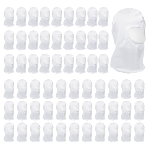 SENONAPO 60 Pcs Painters Spray Socks Unisex Adult Painters Mask Painting Dust Hood Snug Soft Stretch Head Socks for Men