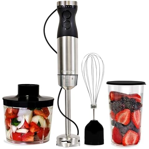 Kenmore 4-in-1 Immersion Blender with Whisk Cover