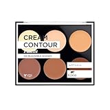 Kokie Cosmetics Cream Contour Kit, Light/Medium, 0.42 Ounce
