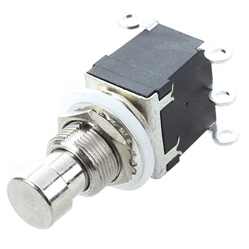 6Pins DPDT Momentary Stomp Foot Switch For Guitar AC 250V/2A 125V/4A