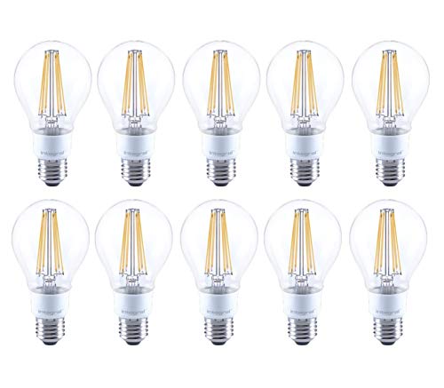 Integral Classic Globe (GLS) Filament Omni-Lamp E27 12W (100W) 2700K 1521lm E27 Dimmable 300 deg Beam Angle (Pack o 10)