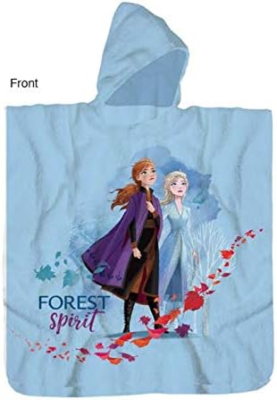Amazon Co Jp アナと雪の女王2 ポンチョ バスタオル ビーチタオル プール 水泳 海水浴 タオル 1x60cm アナ エルサ 子供用 女の子 並行輸入品 ホーム キッチン