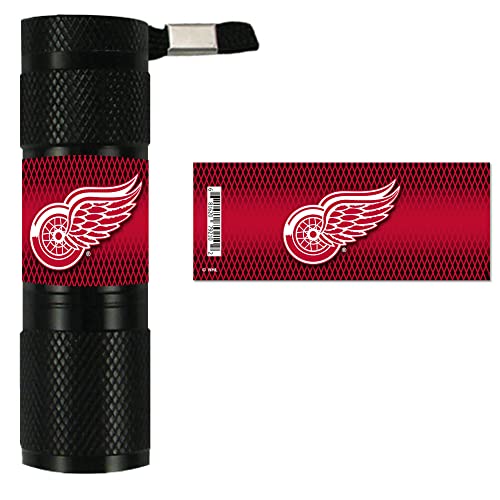 FANMATS 62337 - Detroit Red Wings LED Pocket Flashlight - 3.5in. X 1in.