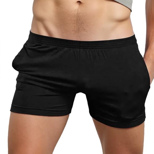 Genérico Conjunto de Pijama Masculino y Cómodo para Descanso Diario en el con Diseño Ajustado y Versátil (Black, L)