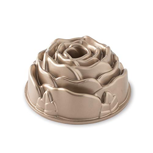 Comparison: Best Nordic Ware Magnolia 4 Nordic Ware Rose Bundt, 10 Cup, Toffee