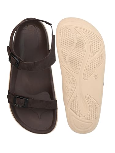 Image of FENTACIA Men Ankle Strap Sandals
