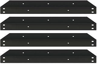 ROCKLER Stretcher Rock-Steady Shop Stand (Pack of 4) - 20''L Power Tool Stand Stretcher w/ 14-Gauge Steel - Black Powder Coat Wood Working Tools and Accessories – Ideal Woodworking Gifts for Men